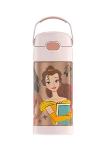 Thermos Kids' Disney Princess Belle 12oz Stainless Steel FUNtainer Water Bottle - Picture 1 of 5