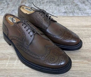 TODS / TOD'S WINGTIP BROGUE SCARPE ELEGANTI DA UOMO TAGLIA UK 7 / USA 8 MED NUOVE SENZA SCATOLA - Foto 1 di 7