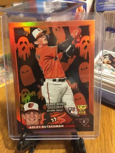 2023 Topps Update Series Orioles' Adley Rutschman Ghost Foil Rookie Debut Card - Picture 1 of 2