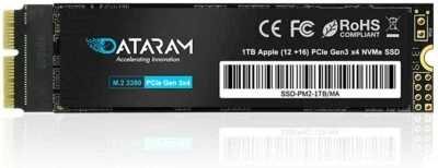 DATARAM 1TB SSD 2013 2014 2015 MacBook Pro & MacBook Air (See EMC list in description)