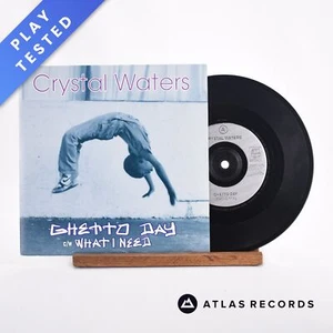 Crystal Waters - Ghetto Day / What I Need - 7" Vinyl Record - NM/EX - Bild 1 von 8