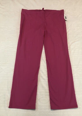 Scrubstar Core Essentials Unisex Scrub Pants with Drawstring Pink Size S - Image 1 of 4