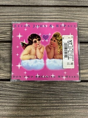 Vintage Elton John & Ru Paul-Don't Go Breaking My Heart Sealed NEW CD Foto 1 de 2