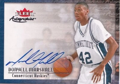 Fleer Retro '00-01 2013-14 Fleer Autographics #00AUDM Donyell Marshall  Foto 1 de 2
