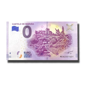 Billete de recuerdo de 0 euros Castelo de Marvao Portugal MEAZ 2018-1 nota UNC - Imagen 1 de 3