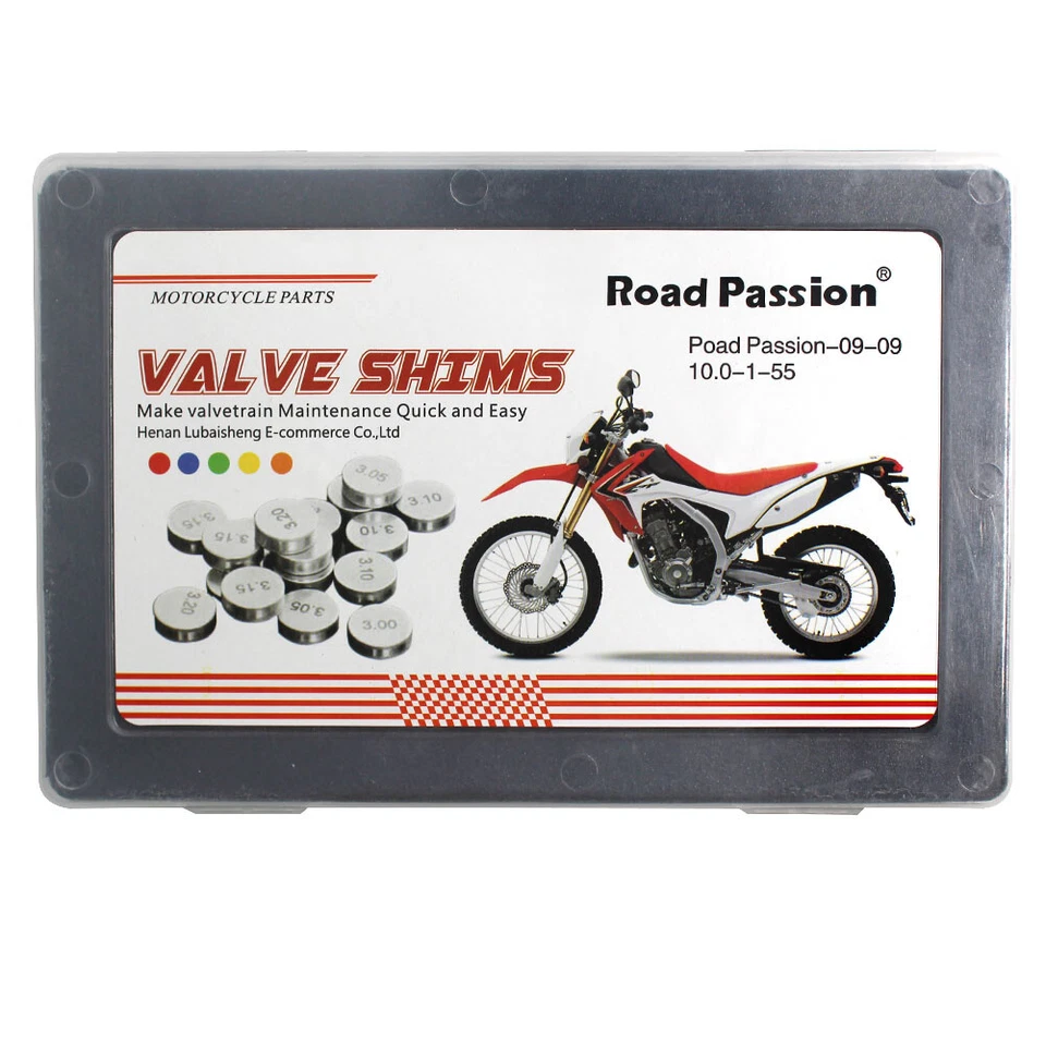 Cuñas de válvula de 10 mm 55 piezas para Harley V-Rod 02-16 Aprilia RSV1000 ETV1000 98-07 Foto 1 de 1