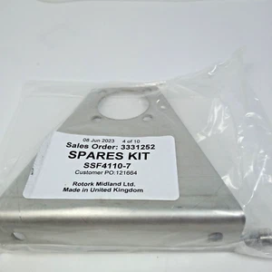 Spares kit Mounting Bracket SSF4110-7 Rotork 3550 series Air Service Unit. NOS. - Picture 1 of 9