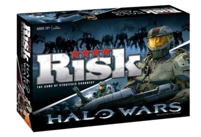 Risk Halo Wars Collector Edition Board Game 2009 Conquest Hasbro NEW SEALED - Image 1 of 4