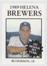 1989 Sport Pro Helena Brewers Bo Dodson #17