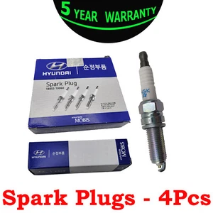 4 pk Car Spark Plugs 18855-10060 For Hyundai Accent 2012-2018 Car Accessories - Picture 1 of 24