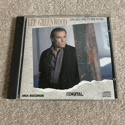 Lee Greenwood Love Will Find Its Way To You (CD, 1986, MCA, Panorama, JAPAN) - Imagem 1 de 4