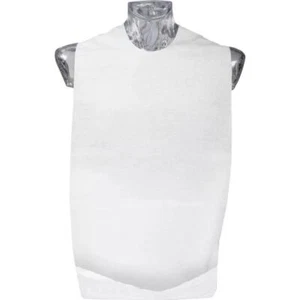 Disposable Adult Bib Clothing Protector with Crumb Catcher per 100 - Picture 1 of 4