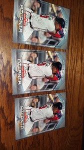 Ronald Acuna Jr 2020 Topps National Baseball Card Day #3 LOT