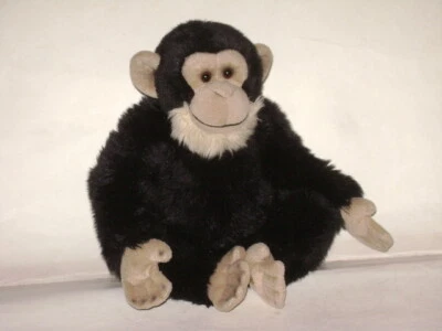 Webkinz Signature CHIMPANZEE WKS1002 by GANZ PLUSH STUFFED 12" MONKEY RETIRED - Image 1 of 4