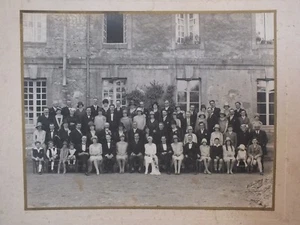 Ancienne photo de mariage - années 20/30 Photo Leprunier Bayeux - Normandie N°3 - Foto 1 di 7