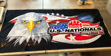 MAC Tools NHRA Nationals Beach Towel USA Flag Bald Eagle 59”x28” Lightweight