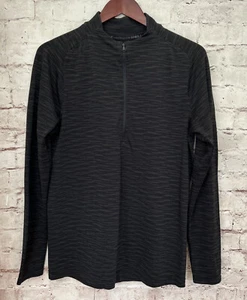 Under Armour GOLF Herren S LOOSE Heatgear Black Heather 1/3 Zip Pullover Shirt - Bild 1 von 4