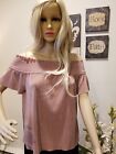 Women's Summer Top/Blouse A.Byer Metallic Rose  NEW WITH TAGS! MUST SEE!