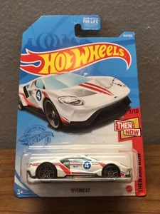 Hot Wheels 2021 HW Then And Now 7/10 ZAMAC 2017 Ford GT - Picture 1 of 2