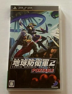 PSP /Earth Defense Force 2 Portable /  Japanese Ver. with Tracking Number - Picture 1 of 12