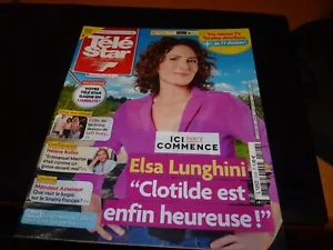 Revue "TELE STAR N°2508 - 2024" Elsa LUNGHINI Adele EXARCHOPOULOS Francois CIVIL - Bild 1 von 1
