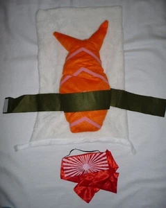Juego de Disfraces de Halloween Rubies Pet Shop Japonés Sushi Perro Talla Grande Usado Una vez - Imagen 1 de 3
