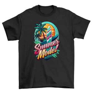 Summer '96 Surf Vibes T-Shirt - Ride the Wave of Nostalgia! Lustiges T-Shirt mit Surfb - Bild 1 von 46