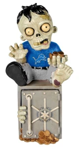 NFL Football Detroit Lions Zombie BANK Team Collectible Figure - Picture 1 of 1