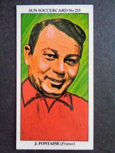 The Sun Soccercards 1978-79 - Just Fontaine - France #253