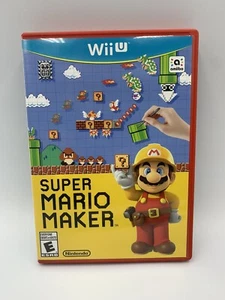 Super Mario Maker (Nintendo Wii U, 2015) caja abierta - Imagen 1 de 3