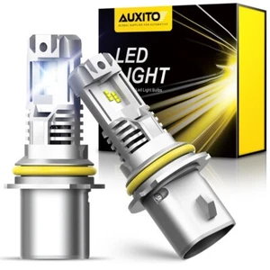 AUXITO 9004 HB1 ZES LED Headlight Bulbs High Low Beam Fog Light Conversion EXC - Picture 1 of 9