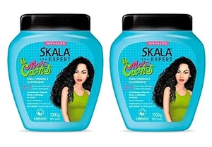 2 X SKALA Mais Cachos Crema Trattamento Condizionante 2 IN 1 per Tipo Capelli - Foto 1 di 8