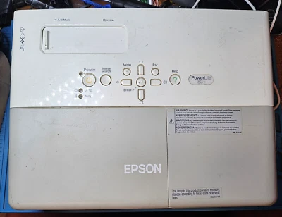 Epson PowerLite 83+ EMP-83H LCD Projector [NEEDS NEW BULB] - Image 1 of 4