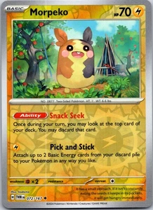 Morpeko SV06: Twilight Masquerade 072/167| Mix&Match - Imagen 1 de 2