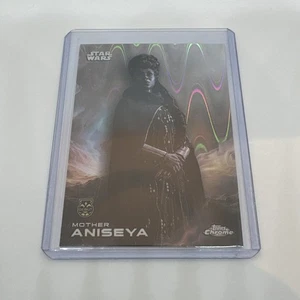 2025 Topps Chrome Star Wars Mother Aniseya Ray Wave Rare - Picture 1 of 6