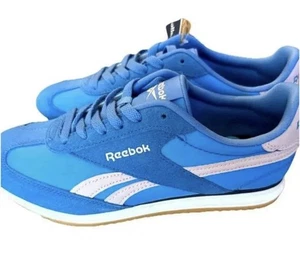 Reebok Fiori Classic Blue and Pink Sneakers - Picture 1 of 6