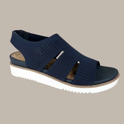 Easy Spirit Women's Winslow Lightweight Knit Sandals Navy Size 8.5W - Image 1 of 4