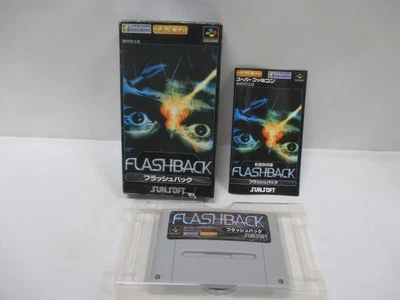 SNES -- Flashback: The Quest for Identity -- Super famicom. Japan. Game. 13805 - Image 1 of 4