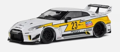 JADA TOYS, NISSAN GTR35 LBWK Silhouette 2019 Bianco, 1/43,  SOL4311208 - Immagine 1 di 4