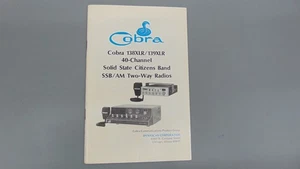 Cobra 138XLR/139XLR Basisstation & mobile CBs ORIGINAL GEDRUCKTES HANDBUCH keine Kopie - Bild 1 von 2