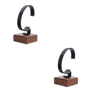 2 Count Watch Display Stand Mens Holder Showcase Organizer for Support - Imagen 1 de 12