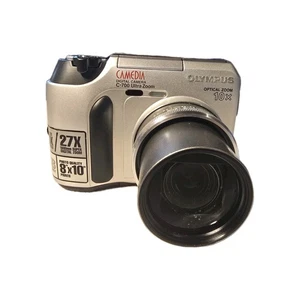 Cámara digital Olympus Camedia C-700 Ultra Zoom 10x óptica con caja manuales Softw - Imagen 1 de 12