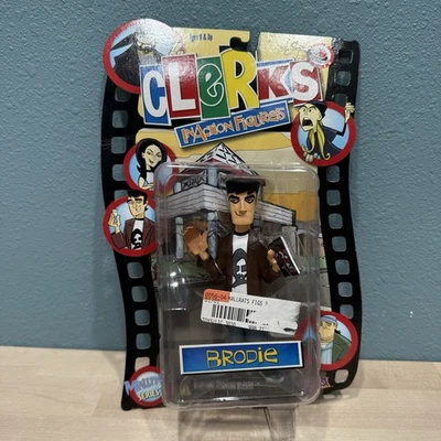 Clerks In Action 系列 Brodie 可动人偶 Mallrats 系列 2 复古 2003 全新 — 第 1/4 张图片