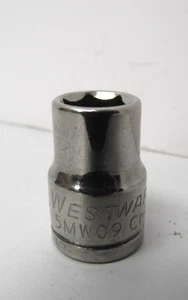 WESTWARD 5MW09 CR-V 3/8" 3/8"DRIVE 6POINT SOCKET - Picture 1 of 3