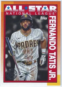 2025 Topps Serie 2 1990 Estilo All Star #90AS-31 Fernando Tatis Jr Padres - Imagen 1 de 2