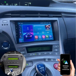 9" For Toyota Prius 2010-2015 Car Stereo Radio Carplay Android 15 GPS Navi WIFI - Bild 1 von 14