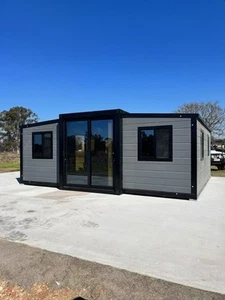 20FT Expandable Container Home | Premium Metal Decorative Finish | - Picture 1 of 5