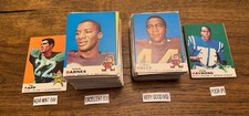 1969 Topps Football Cards 1-263 (P-NM) - You Pick - Complete Your Set