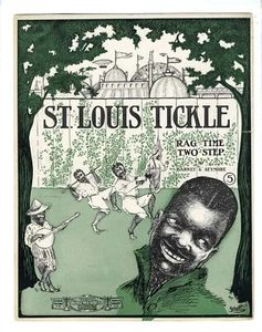 RAG RAGTIME WORLD'S FAIR Sheet Music 1904 St Louis Tickle BARNEY & SEYMOUR - Picture 1 of 1