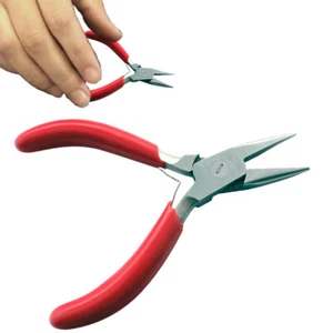 Pinza Naso Catena Miniatura Tasca Gioielli Perline Hobby Filo Lavoro 3" - Foto 1 di 5